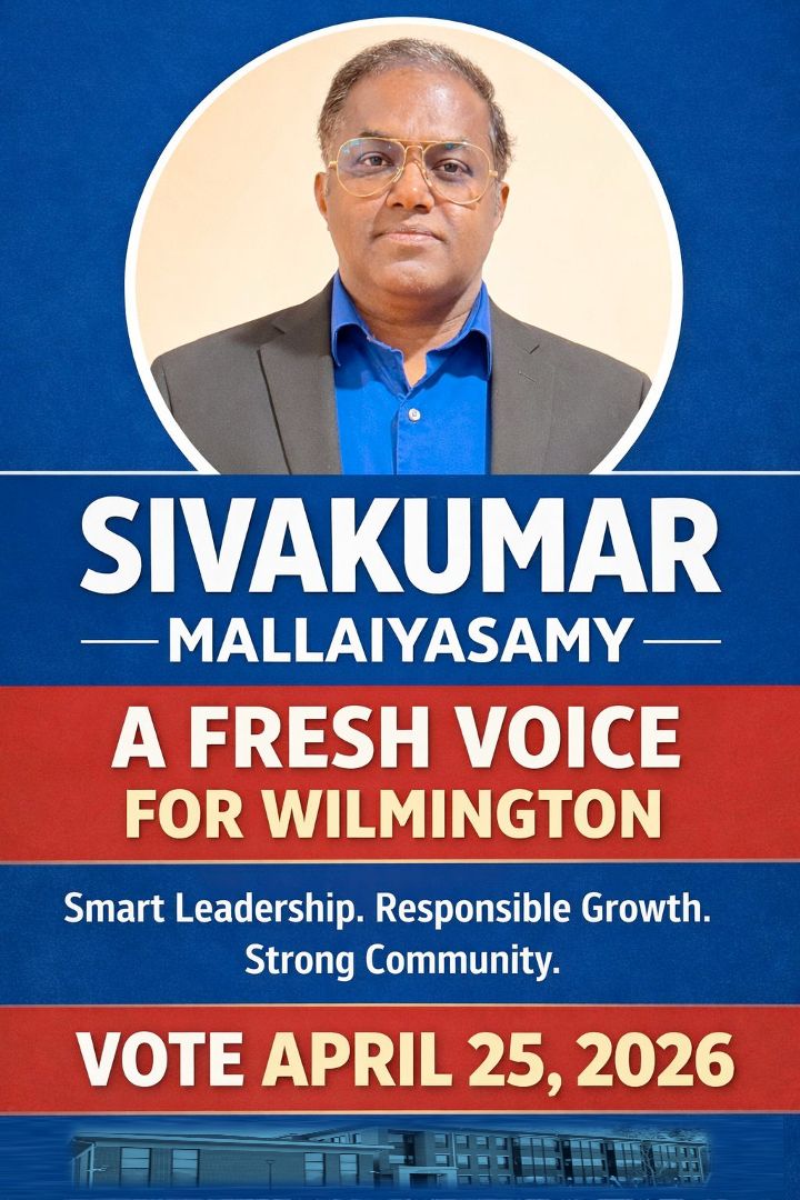 Sivakumar speaking at a community event